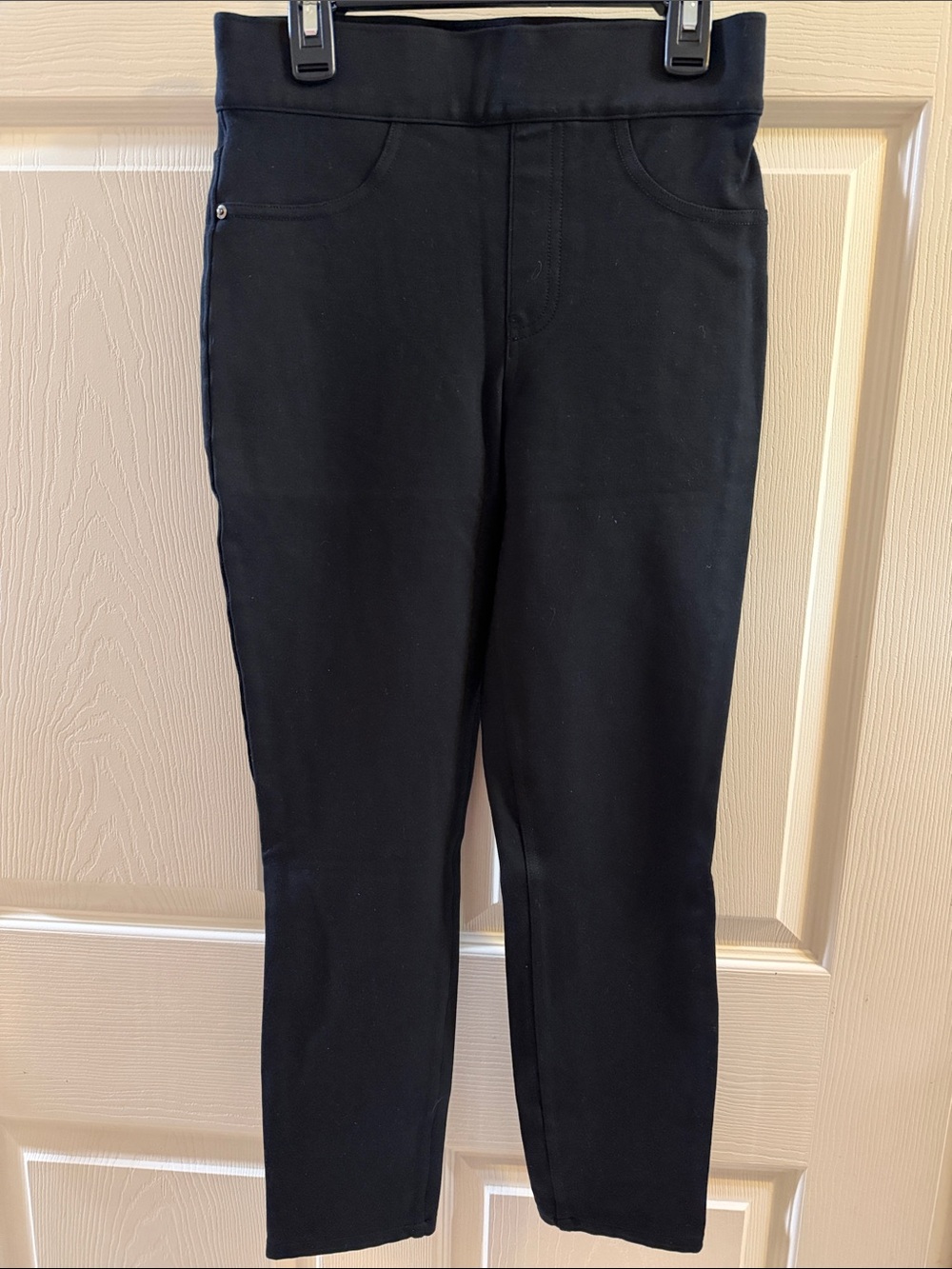 SPANX Black High-Rise Slim Jeggings